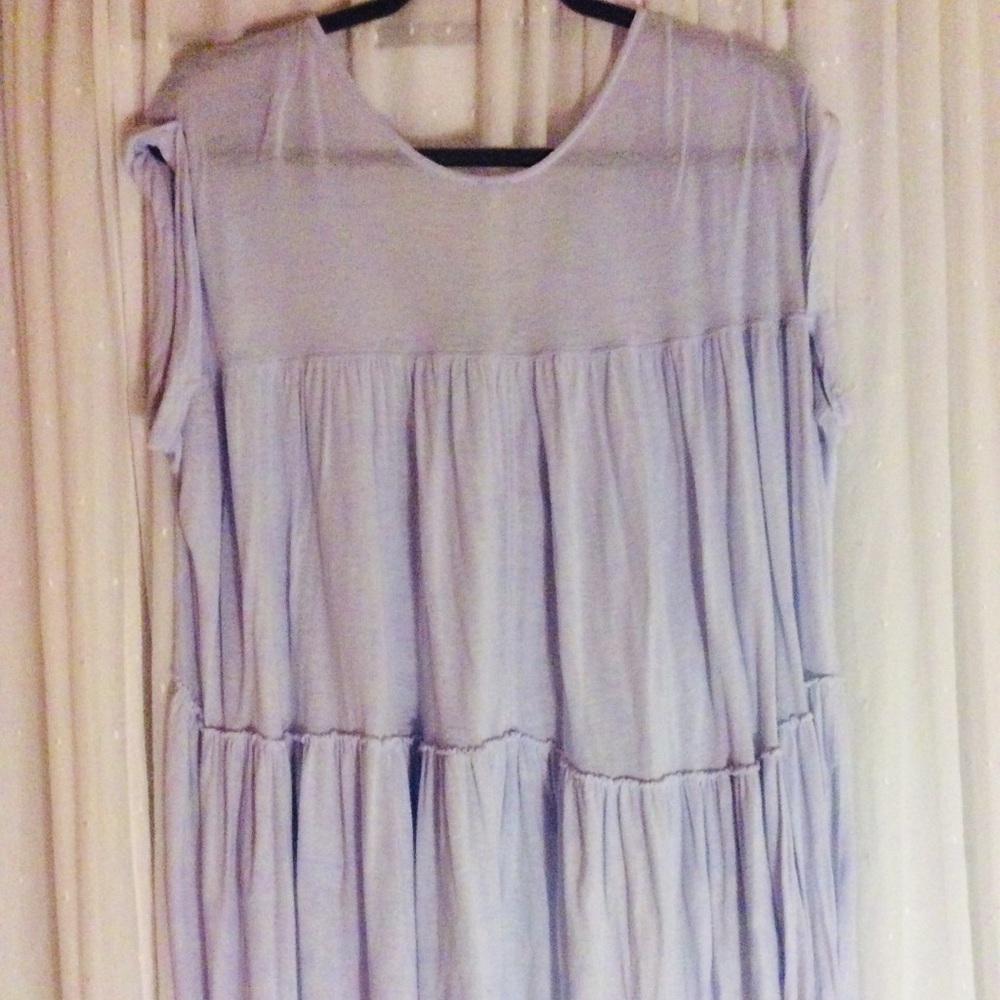 Free People flowy periwinkle top